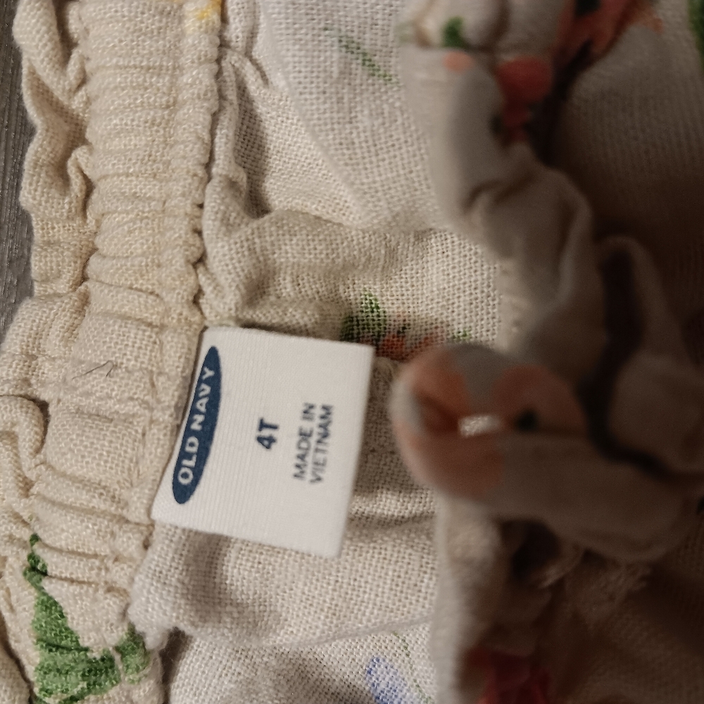 Old Navy Floral Toddler Short